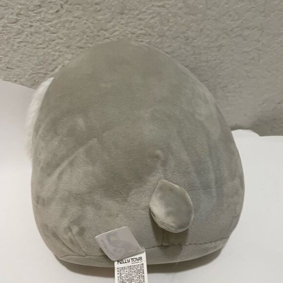 Squishmallows Blake the Bunny Rabbit 8” Plush Gray 2019 w/ Squeaker Easter - Picture 4 of 6